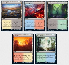 Secret Lair Ultimate Edition - The Enemy Fetch Lands